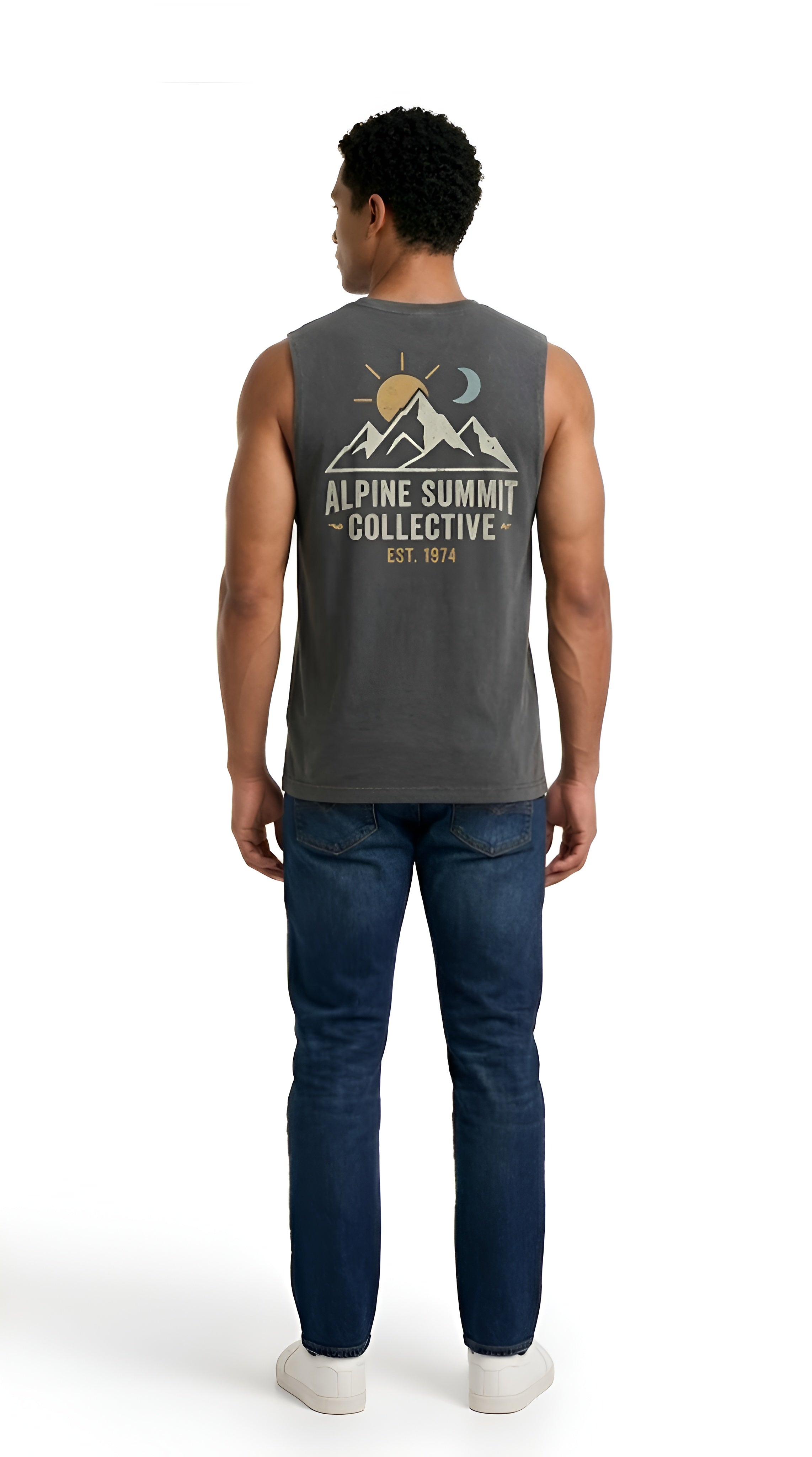 Essential Charcoal Tank Top