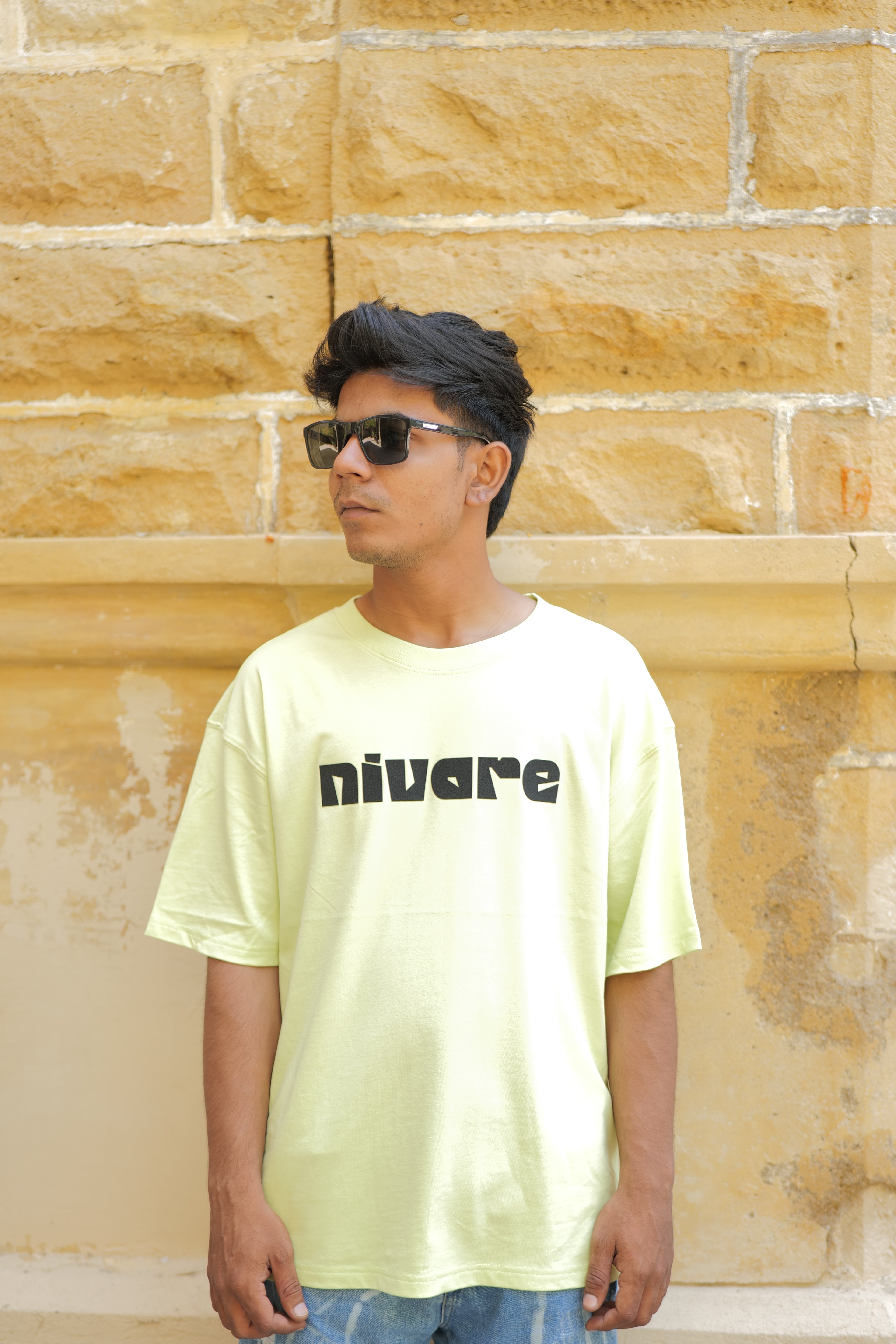 Astronaut Graphic T-Shirt – Lime Green